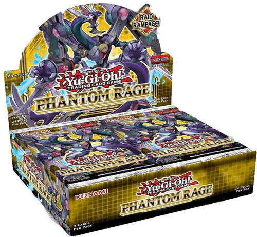 Yugioh! Phantom Rage Booster Box En Inglés