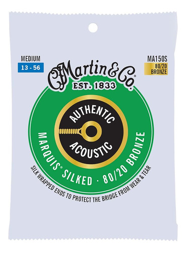 Martin Authentic Acoustic Guitar Strings - Marquis Silked