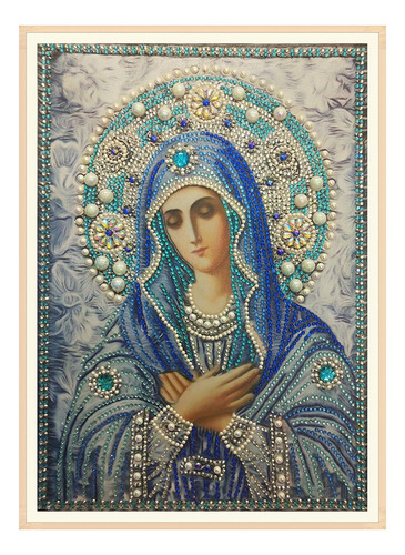 Pintura 5d Para Bricolaje, Bordado De Diamantes, Religiosa,