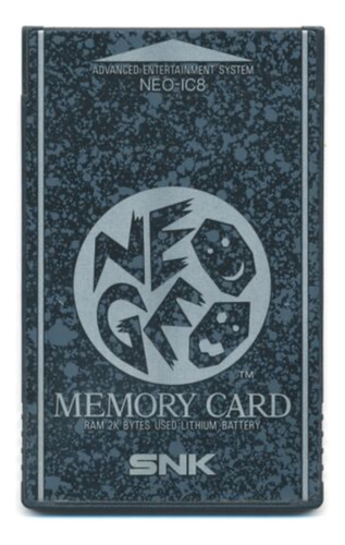 Memory Card Neo Geo Aes / Mvs - Snk Original 1990 Arcade