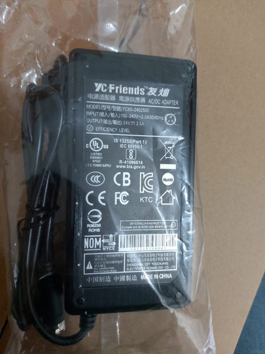 Imagen 2 de 4 de Fuente De Poder P/ Impresora Ribetec Rt-420me 100-240v 2.0a