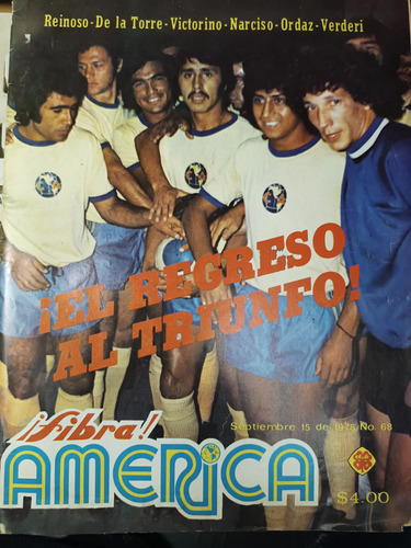 Revista Fibra América 1975 Narciso Ramírez Y Reynoso