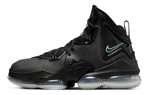 Zapatillas Nike Lebron 19 Black Anthracite Cz0203-003   