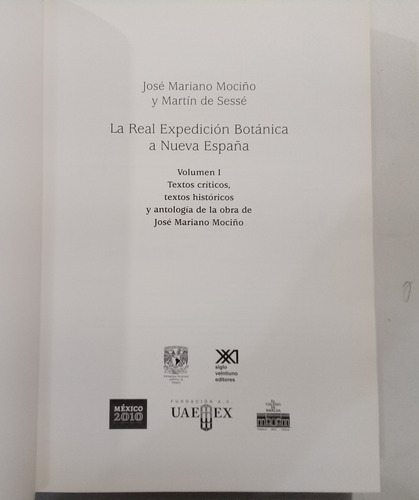 La Real Expedición Botánica A Nuev España Ed Siglo Xxi 12 Tm (Reacondicionado)
