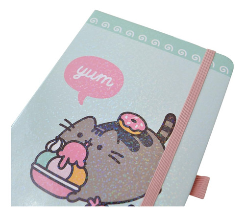 Libreta De Notas Pusheen Traveler Notes Turquesa