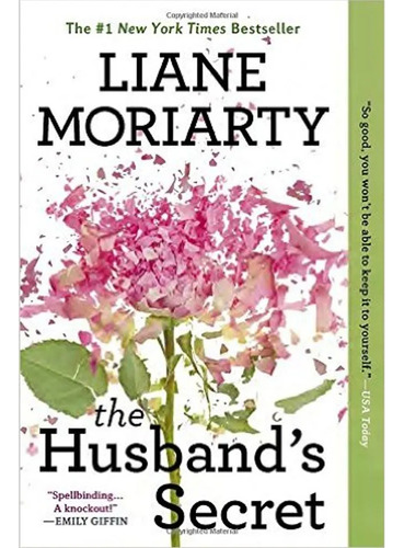 The Husband's Secret, De Moriarty, Liane. Editorial Berkley, Tapa Blanda En Inglés Internacional