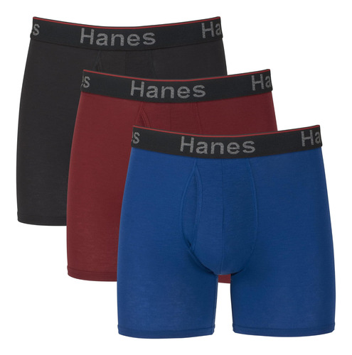 Paquete De Calzoncillos Tipo Bóxer Para Hombre Hanes Total S