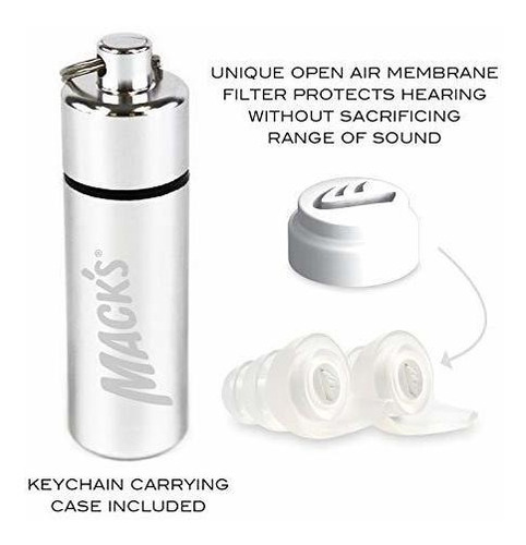 Tapones Para Oídos - Mack's High Fidelity Ear Plugs For Conc