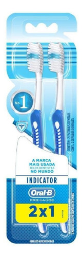 Escova Dental Macia 20% Oral-b Pro-saúde Indicator 30 Com 2u