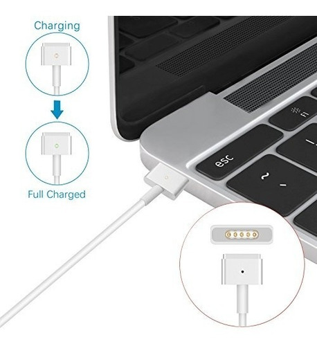 Imagen 5 de 6 de Cargador Aonear D/repuesto 45w Magnético P/macbook Air 11/13