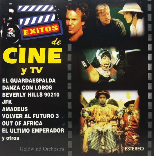 Éxitos De Cine Y Tv - Música De Películas Cd 