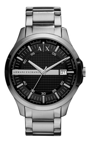 Reloj Hombre Armani Exchange Ax2103 Cuarzo Pulso Plateado En
