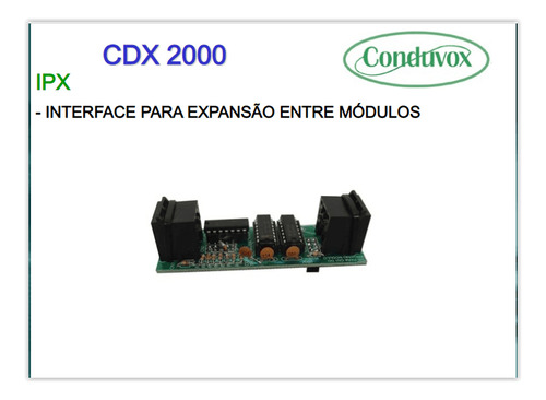 Placa Interface Cdx 2000 - Ipx