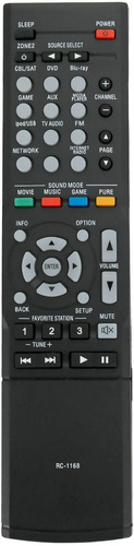 Rc-1168 - Control Remoto Compatible Con Receptor Denon 