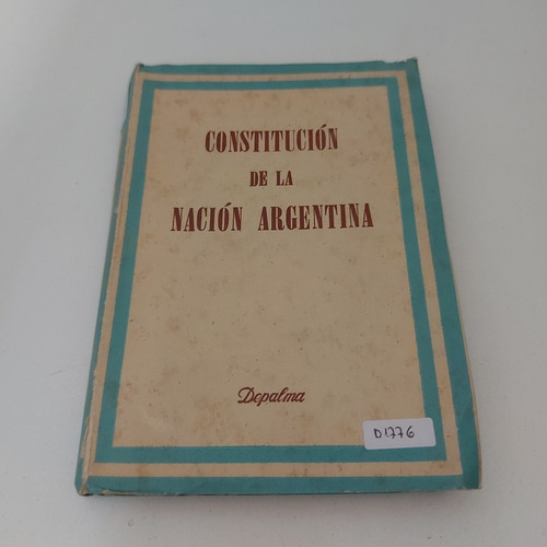  Constitución De La Nación Argentina (d)