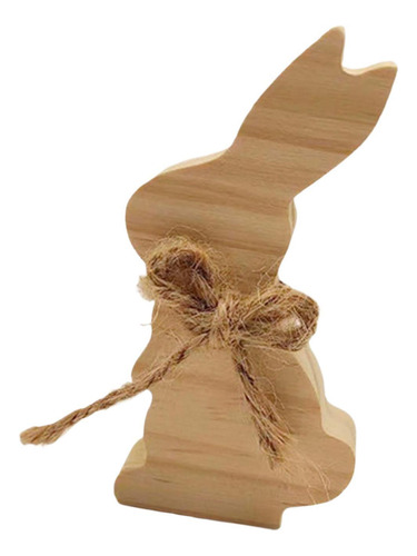 Señal De De Madera, Centro De Mesa De Mesa De Conejo Sin