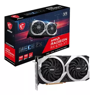 Msi Gaming Radeon Rx 6750 Xt 192-bit 12gb Gddr6 Boost Clock