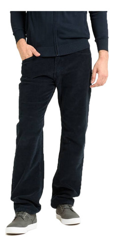 Pantalon Corderoy Slim Fit Moda Hombre Mistral 55031