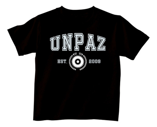 Remeras Infantiles Universidad Unpaz |de Hoy No Pasa| 20 V