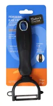 Comprar Peladro De Acero Inoxidable 18 Cm Negro Baker`s Secret
