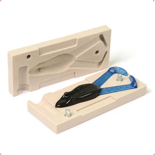Molde De Plástico Suave Para Hacer Señuelos De Inyección.