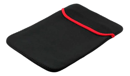 Funda Para Portatil 14 Neopreno Doble Fax Negra Roja