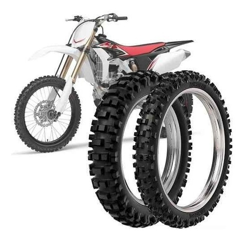 Juego Cubiertas 100 90 19 Y 90 90 21 Crf Kxf Yzf Cr Yz Kx Rm