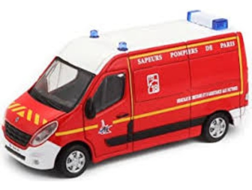 Ambulancia Francesa A Escala Marca Renault De Paris