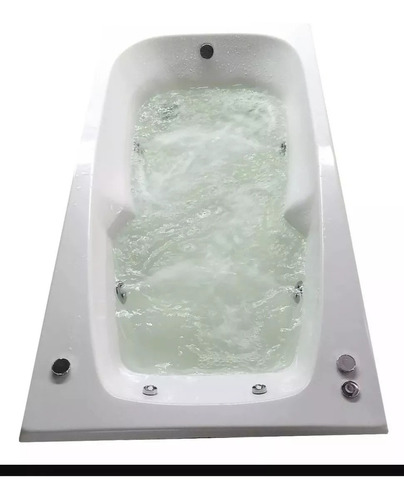 Bañera Hidromasaje Acrílico Blanco 163 X 90 8 Jets Oferta