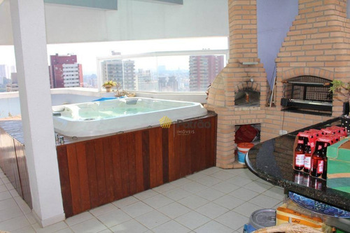 Imagem 12 de 30 de Cobertura À Venda, 172 M² Por R$ 1.190.000,00 - Centro - São Bernardo Do Campo/sp - Co0212