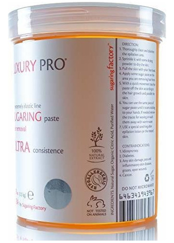 Sugaring Paste Luxury Pro - Depilación Orgánica - Mediana
