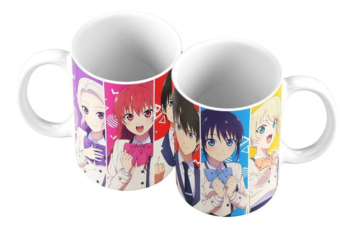 Taza Mug 11oz Anime Manga Kanojo Mo Kanojo Girlfriend