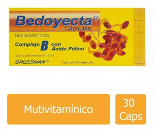 Bedoyecta Caja Con 30 Cápsulas
