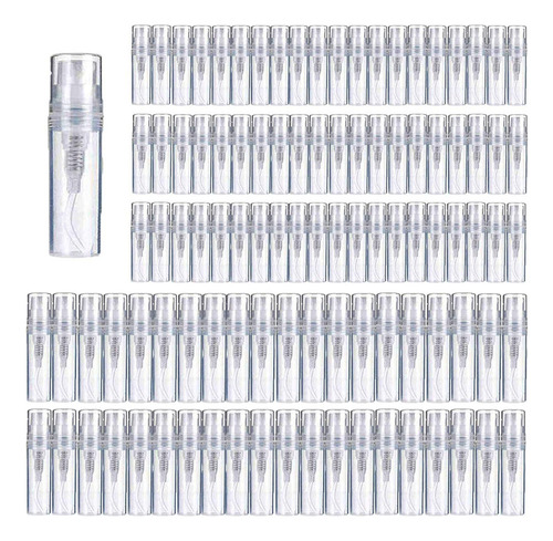 ;= //100ps 2ml Mini Botellas De Spray Atomizador De Perfume