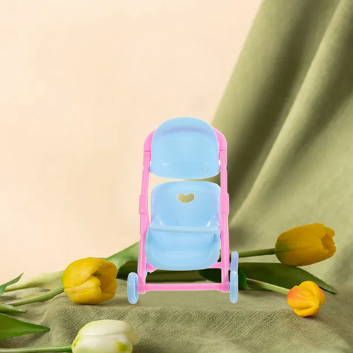Cochecito De Bebé En Miniatura, Cochecito Plegable, 2 Unidad