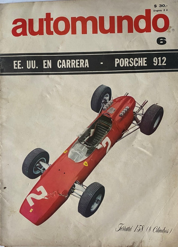 Automundo Revista Nº 6 Automovilismo Argentina Tc 1965, Ez5