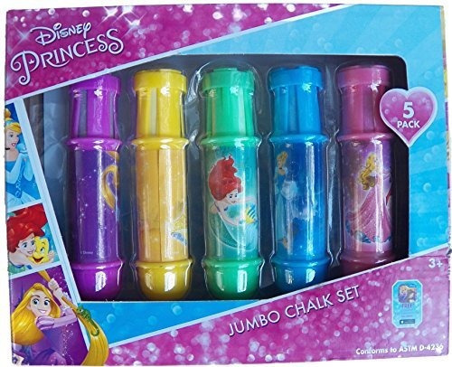 Disney Princess Jumbo Chalk Set, 5 Piezas-chalk Jumbo Prince