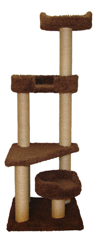 Classy Kitty - Torre Para Gatos De 5 Pisos De 60 Pulgadas C.