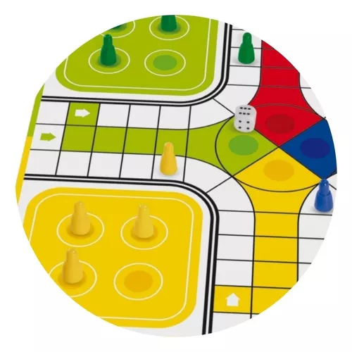 Jogo Dama e Ludo Nig Brinquedos - Fátima Criança