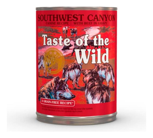 Taste Of The Wild Lata Southwest Canyon Para Perros 390 G