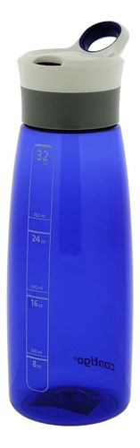 Botella De Agua Contigo Azul 946ml Plástico Deportiva Febo