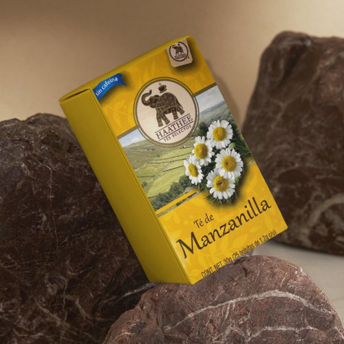 Te Manzanilla 20 Sobres Refrescante Relajante Sin Cafeína