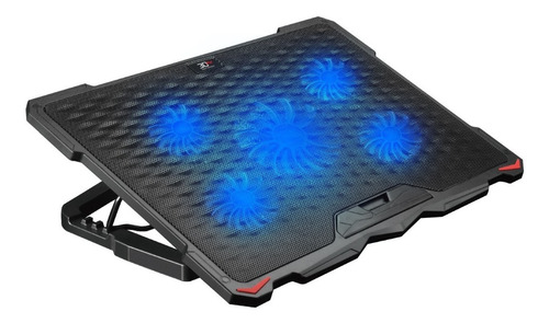 Base 3dfx Ventilador Notebook Gamer Coolingpad Fivefan Mlab