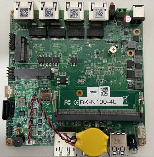 Hkuxzr Micro Firewall 4 Inter I226-v 2.5gbe Puertos Lan, Min