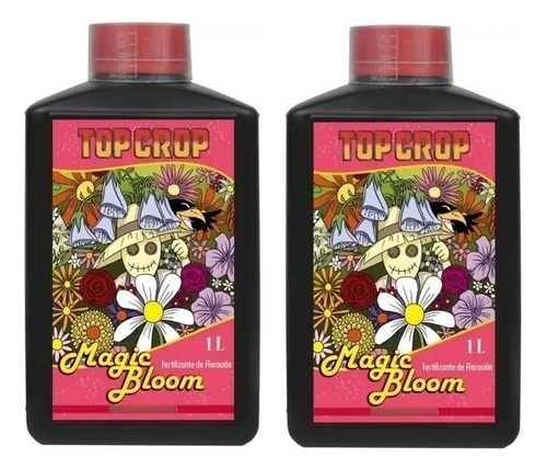 Oferta ! Fertilizante Floracion Topcrop Top Bloom (1 L) X 2