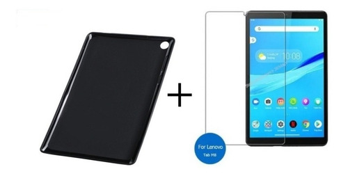Imagen 1 de 9 de Vidrio + Estuche Genéricos Para Lenovo Tab M8 Tb8505f 8'