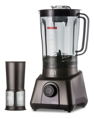 Liquidificador Turbo Cinza 2,6l 1100w 220v Multi Home Lq1162