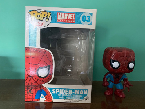 Funko Pop Spider-man 03 - Marvel Universe (Usado)