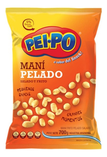 Mani Pelado Peipo X700g - Cotillón Waf