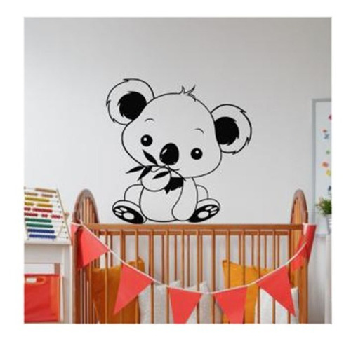 Vinilo Decorativo Pared Infantil Koala Cuarto Dormitorio 